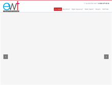 Tablet Screenshot of edirnewebtasarim.com